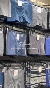 SPACH M008 | Celana Dalam Boxer Pria Motif 6pcs / Boxer Pria Brand Fashion
