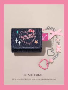 Creative Protective Case for Apple AirPods pro 2 Bluetooth Type-C Cable Lanyard Integrated Design Soft TPU Shell Fresh Style