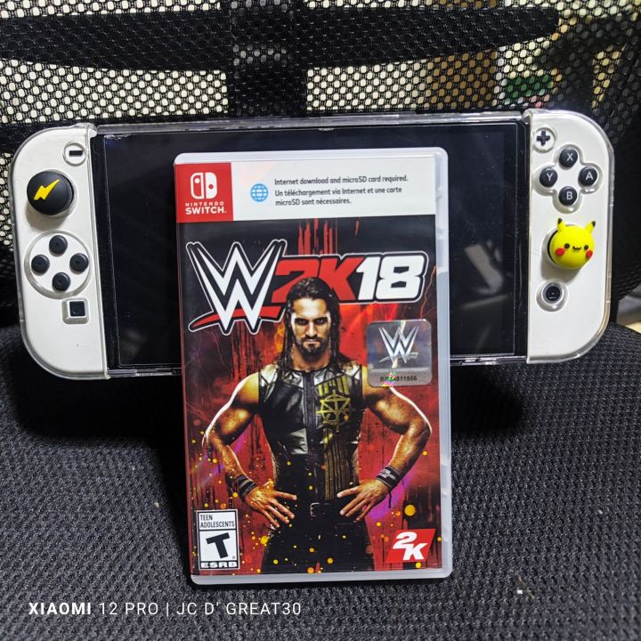 WWE 2k18 Switch Game PRELOVED Lazada PH