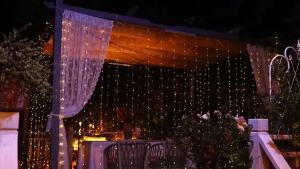 300LEDs Solar Curtain Light Outdoor Waterproof 8 Modes Lighting Fairy Lights Christmas Wedding Party Garden Decoration Light