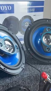 Kitoyo Speaker Kereta 6 inch 4way 500w 1 Pair Car Speaker Perodua Myvi Viva Axia Bezza Alza Aruz Proton Saga Speaker1