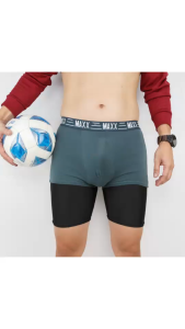 กางเกงในชายมีขา Maxx ผ้าค็อตตอน Super Soft ใส่สบาย เบาเหมือนไม่ได้ใส่อะไร ราคาถูดคุ้มสุด