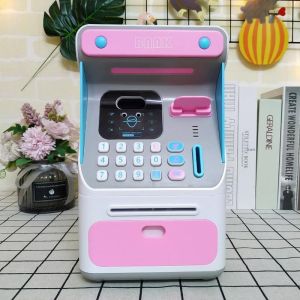 Face Recognition Voice Password Music Coin Saving Piggy Bank