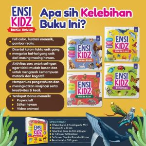 Buku Ensikidz Dunia Hewan: Pendidikan Anak Tentang Hewan
