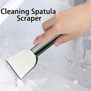 1/2/3PCS Stainless Steel Scraper Multifunctional Cleaning Scraper for Refrigerator Kitchen Removing Stains Adhesives from Floors