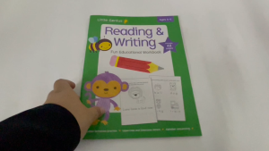 Little Genius Reading & Writing Fun Educational Workbook For Kids to Learn Letter Formation & Writing