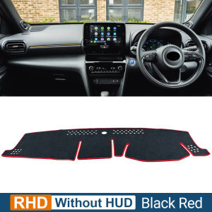 Phụ Kiện Thảm Trải Taplo Xe Toyota Yaris Cross XP210 Chất Liệu Flannel Dành Cho Các Mẫu Xe 2020-2024 Kèm Viền Trang Trí Nội Thất