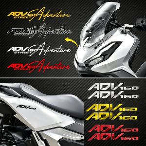 ADV 160 Emblem 3D Epoxy Resin Stickers Moto Fender Fuel Tank Top Box Windshield Motorcycle Accessories Decals for ADV160 adv 160