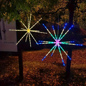 LED Night LightRGB Windmill Shaped Lamp With Remote Controlfor Gardens HomeCompanyRoad Atmosphere Outdoor Decor Lighting