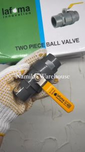 Ball Valve Stop Kran Air PVC Gagang Stainless Steel LAFUMA 1/2 - 4 inch