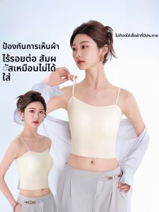 MiiOW | เสื้อกั๊กสายเดี่ยวบางสำหรับผู้หญิง ใส่กลางแจ้งในช่วงฤดูร้อน ป้องกันการเปิดเผย ดีไซน์หลังสวยงาม เสื้อผ้าทำงานแบบสวมหัว