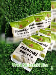Dried Shirataki Rice Konjac Keto/Low Carb Shirataki Dried Rice Shiritake Rice - 100g Healthy Rice