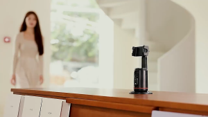 ✅100% Original UME Face Tracking Phone Selfie Stick Intelligent 360°Rotation Gesture Control with Remote