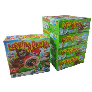 Bandai | Hot Rotating Airplane Chicken Stealing Game Eagle Catching Chicks Multiplayer Interactive Tabletop Game Loop Airplane Game