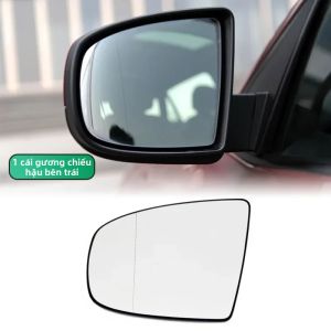 Kính Gương Sưởi Ấm Cho Xe BMW X5 X6 Series E70 E71 E72 2007-2014 Màu Trắng Gương Chiếu Hậu Bên Ngoài Phụ Kiện Ngoại Thất Ô Tô