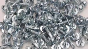 #8 Phillips Truss Head Self Drilling Tek Screw Zinc Oxide Sheet Metal Screws Fast Self Tapping Screws Lath to Metal Studs 100Pcs