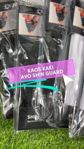 Sarung Deker Shin Guard Olahraga Sepak Bola Futsal Pad Avo Holder Pelindung Tulang Kering Tebal
