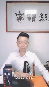 Gimbal Stabilizer HP Q08D Smartcom Selfie Stick Tripod dengan Lampu