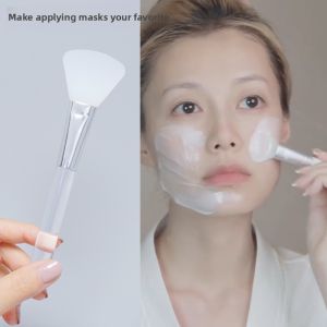 Silicone Makeup Brush Facial Mask Scraper Soft Bristle Beauty Tool for Cosmetics Application Beauty Salon Specialized Spoon