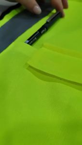 Mesh Safety Vest For Women & Men Meets ANSI Standards WithReflective Strips With Pockets And Zipper For Surveyor
