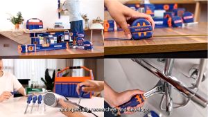 Wadfow Polish And Anti-Rust Plier Oil Bent Nose Cutting Pliers WPL4 WAD-HT