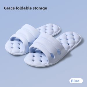 Portable Travel Summer Anti-Slip Bathing Flip Flops for Couples