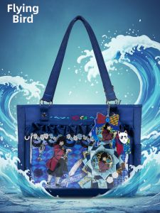 FEINIAOJUN | Kimetsu No Yaiba Pain Backpack Large Capacity Blue