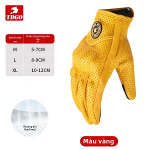 YESMAX | Găng Tay Lái Xe Máy Bảo Vệ Thoáng Khí Carbon Fiber Cảm Ứng Màn Hình