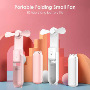 Portable mini fan hand USB charging Cooling Foldable mute hand-held fan small fan