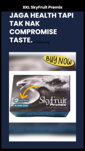XKL SkyFruit Premix (10sachets x 20g per Box )