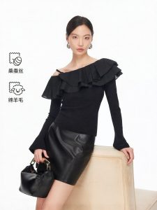 Vero Moda | Áo Knit Pha Sợi Lụa