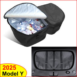 Frunk Cooler Storage For Tesla Model Y Juniper 2025-2020 Model 3 Highland Organizer Insulation Bag Front Trunk Outdoor Camping