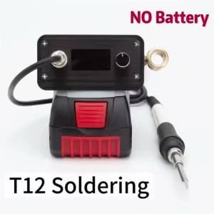 Trạm Hàn Không Dây T12 Dành Cho Máy Hàn Pin Lithium Bosch 18V Dụng Cụ Sửa Chữa Điện Tử Kỹ Thuật Số DIY (không Bao Gồm Pin)