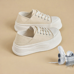 La Chapelle | Breathable Lightweight Thick Sole Womens Canvas Shoes