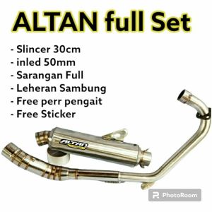 knalpot altan bulat jenong ngebas ulem MP gl cb Tiger satria Fu Vixion Jupiter MX dll