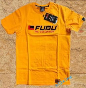 Mens Tshirt Branded Overrun ( FUBU )Embroid Print