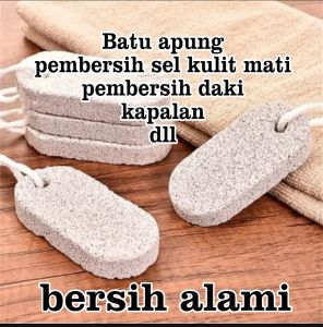 BATU APUNG PEMBERSIH KULIT MATI PEMBERSIH DAKI penghalus kulit kaki batu apung gosok kaki bersih mulus