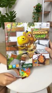 Dinosaur Ice Breaking Board Game with Hammer Spinner Wheel MK311