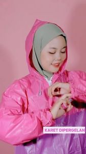 Jas Hujan Rok Valencia RS 66007 - Stylish Praktis dan Ideal untuk Wanita