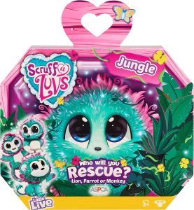 Little Live Scruff-a-Luvs - Jungle - Plush Mystery Rescue Pet