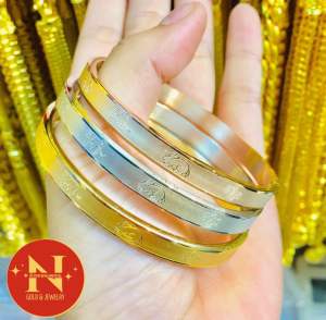 กำไล 12 ราศี ชุดเชต ทองเงินนาค ขนาดไซร้ 57 cmงานสวยมากใส่ออกงานไม่แพ้ไม่คัน #นพคุณห้างทอง#