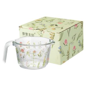 Modern Housewife Glass Measuring Cup with Scale Heat Resistant Kitchen Egg Beating Cup Bowl Food Grade Special Cup