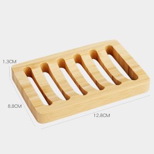 Khay Đựng Xà Phòng Tre Tự Nhiên Bằng Gỗ Tự Thoát Nước Chống Mốc Dụng Cụ Nhà Tắm Phòng Vệ Sinh