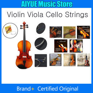 IRIN | Astonvilla Violin Viola Cello Strings Professional (E-A-D-G) Multiple Colors Nickel Silver Wound Music Parts For 4/4 3/4 1/2 1/4