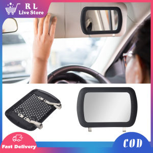 Sun Visor Clip On Cosmetic Mirror Portable Sun Shading Mirror Auto Car Interior Makeup Mirror For Most Car
