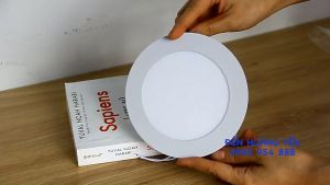 Đèn Led âm trần siêu mỏng 6w 9w 12w 18w ánh sáng trắng vàng  3 chế độ chiếu sáng trang trí nội thất