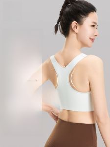 MiiOW | Áo ngực thể thao một mảnh Catman dành cho nữ mùa hè 2025 Áo ngực thể thao chạy bộ tập yoga không dây kiểu vest chống sốc