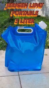 Tempat Air Minum Lipat kapasitas 5 Liter Hiking - Outdoor