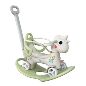 KIUMO | 2-in-1 Rocking Horse and Ride On Toy