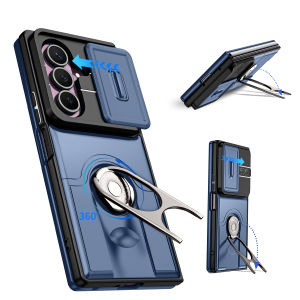 szhaiyu | Magnetic Ring Phone Case for Samsung Galaxy Z Fold 8 Ultra 7 6 Sliding Camera Protect Holder Armor Shockproof Protective Cover